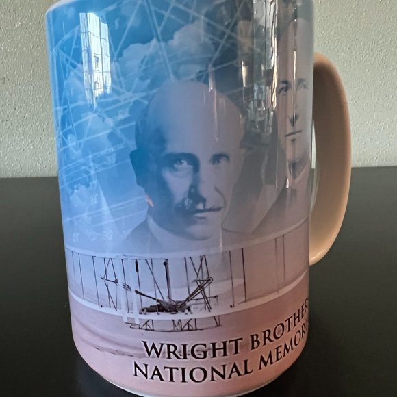 Wright Brothers National Memorial Mug Kitty Hawk North Carolina Souvenir - Picture 3 of 5